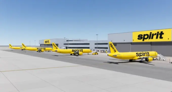 Hãng hàng không giá siêu rẻ Spirit Airlines của Mỹ đã ngừng bay