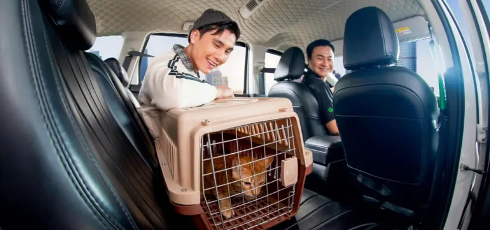 Grab Việt Nam mở rộng thử nghiệm dịch vụ GrabCar Thú Cưng