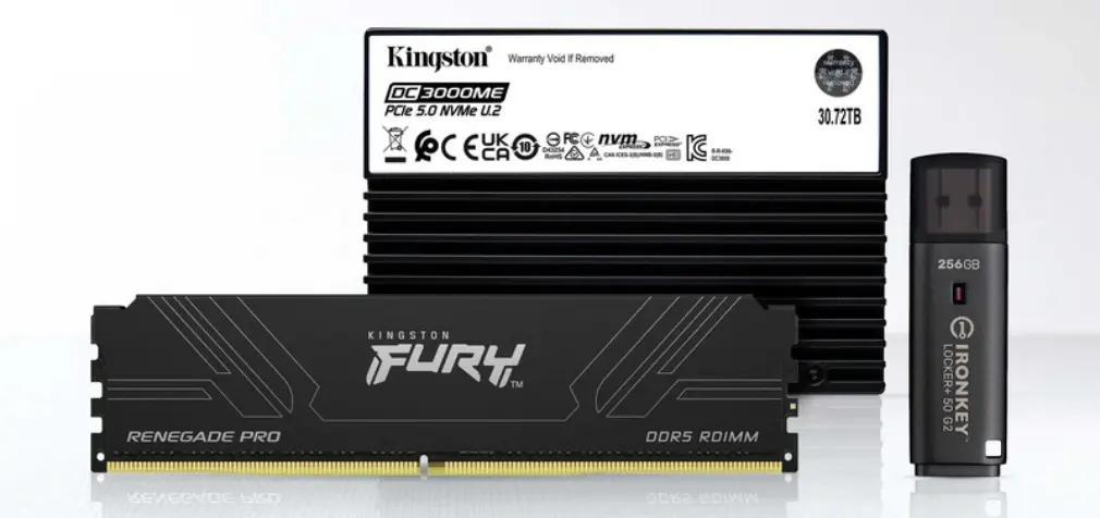 Kingston mở rộng danh mục bộ nhớ và ổ lưu trữ hiệu năng cao cho các tác vụ hiện đại