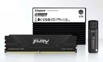 Kingston mở rộng danh mục bộ nhớ và ổ lưu trữ hiệu năng cao cho các tác vụ hiện đại