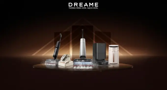 Dreame ra mắt thị trường Việt Nam loạt thiết bị vệ sinh nhà cửa thông minh hơn và sạch hơn