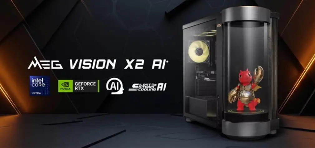 COMPUTEX TAIPEI 2026: MSI giới thiệu MEG Vision X2 AI+, gaming desktop PC đầu tiên trên thế giới tích hợp Agentic AI Companion