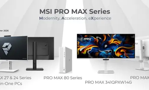 COMPUTEX TAIPEI 2026: MSI trình làng dòng thiết bị PRO MAX với máy tính để bàn và màn hình mang tính thẩm mỹ và tối giản