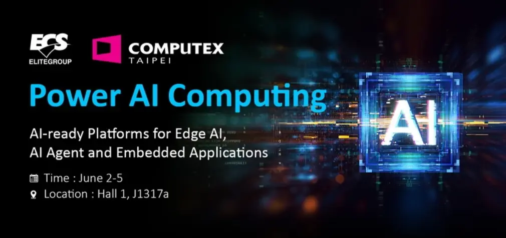 COMPUTEX TAIPEI 2026: ECS trình diễn các nền tảng điện toán sẵn sàng AI trên LIVA Mini PC