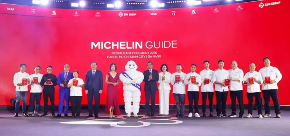 Thêm 11 nhà hàng ở Việt Nam được MICHELIN Guide2026 gắn 1 Sao Michelin
