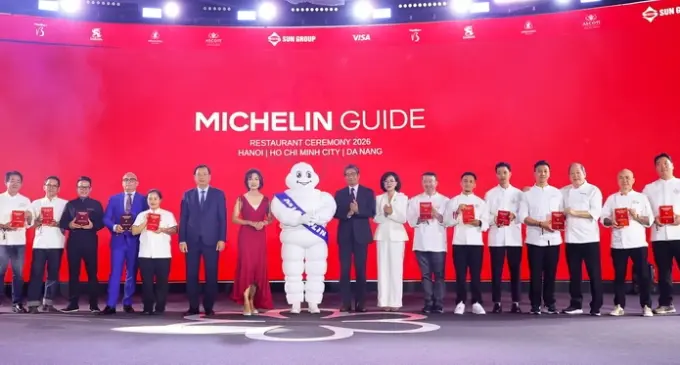 Thêm 11 nhà hàng ở Việt Nam được MICHELIN Guide2026 gắn 1 Sao Michelin