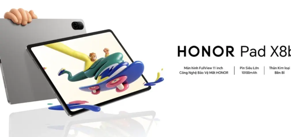 HONOR ra mắt tablet HONOR Pad X8b tại Việt Nam với nhiều tính năng thông minh bảo vệ trẻ em