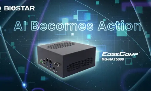 BIOSTAR giới thiệu EdgeComp MS-NAT5000, hệ thống điện toán AI biên mạnh mẽ nhỏ gọn
