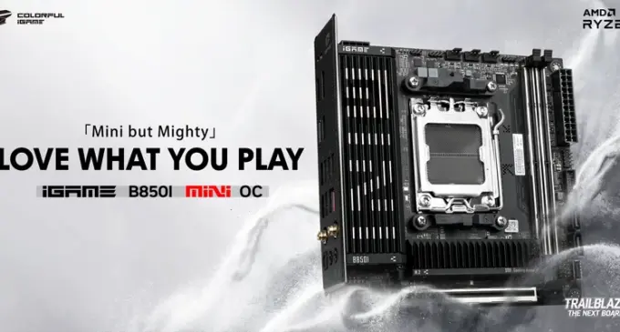 COLORFUL ra mắt bo mạch chủ iGame B850I MINI OC V14 cho các hệ thống mini PC AMD Ryzen mạnh mẽ
