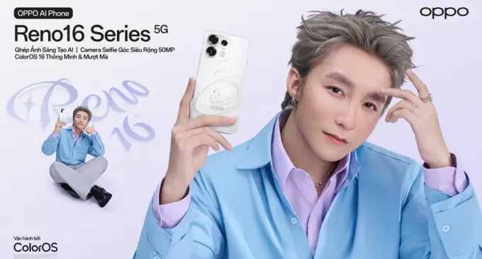 Giá bán của dòng smartphone OPPO Reno16 Series 5G tại Việt Nam