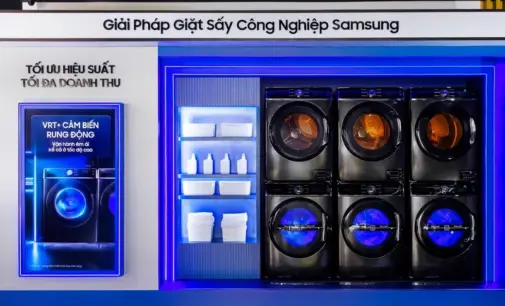 Samsung ra mắt giải pháp giặt sấy công nghiệp bền bỉ, thông minh và hiệu suất cao tại Việt Nam
