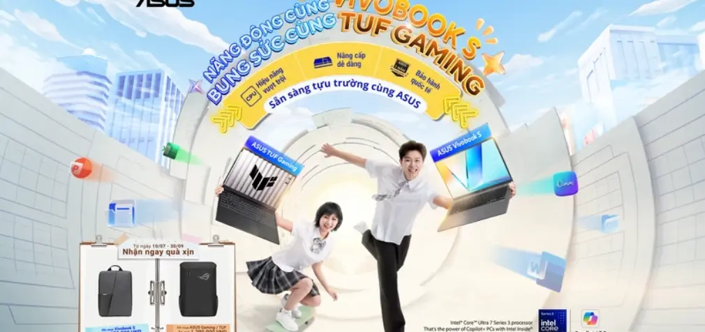 ASUS Việt Nam tổ chức chương trình ưu đãi Back To School 2026 với nhiều cái mới cho sinh viên – học sinh